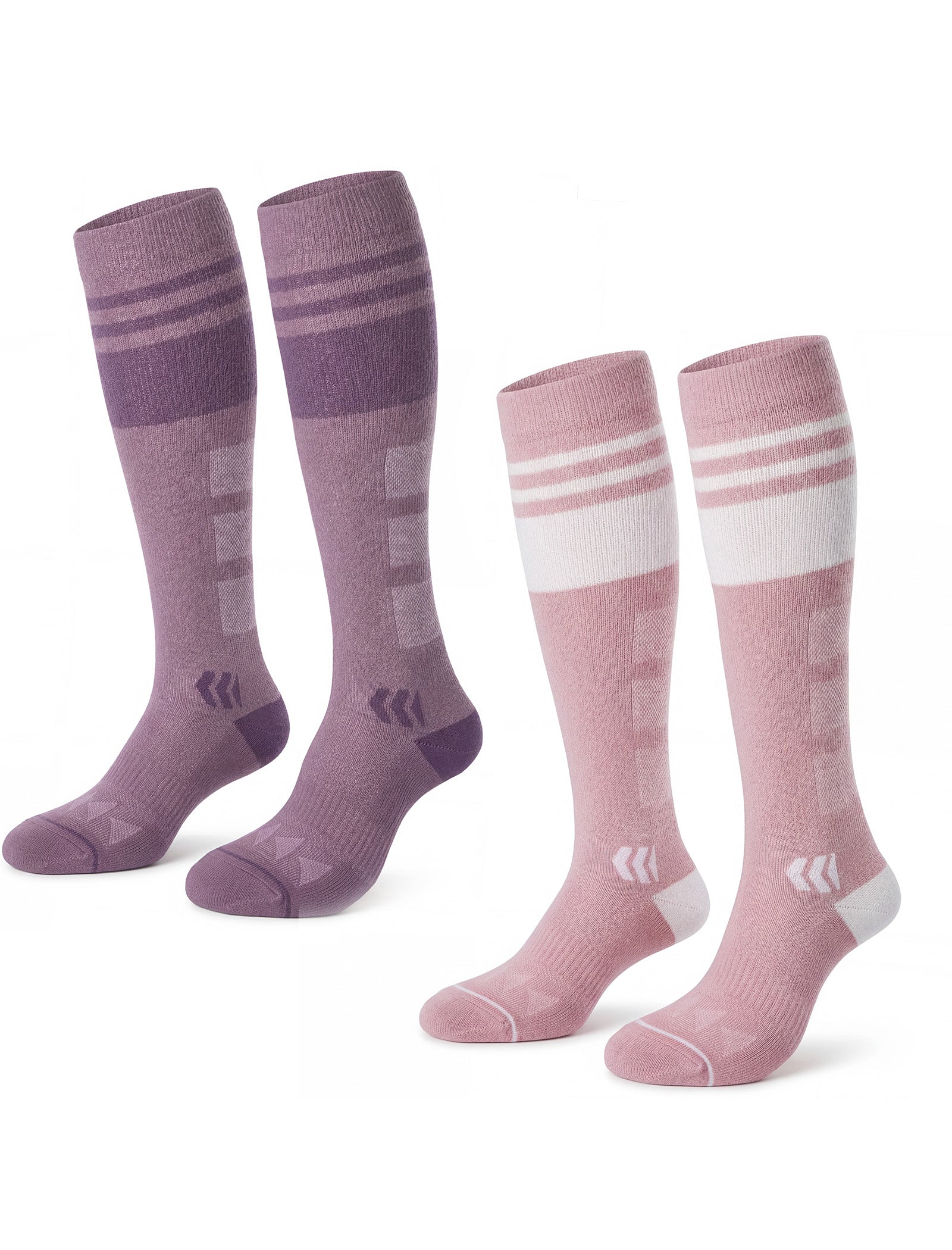 Momcozy Wide Calf Compression Socks 20-30mmHg for Sports 2 Pairs HWVN